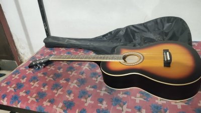 R Craft Acoustic Guitar Sunburst Finish