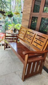 Premium Wooden 3 Seater Garden Bench