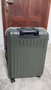 Genius by Safari Large Trolley Bag Green